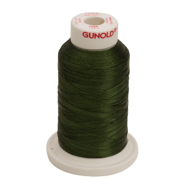 Gunold Embroidery Thread - METY 5/2 - 1000m - 7056 - Pine Green