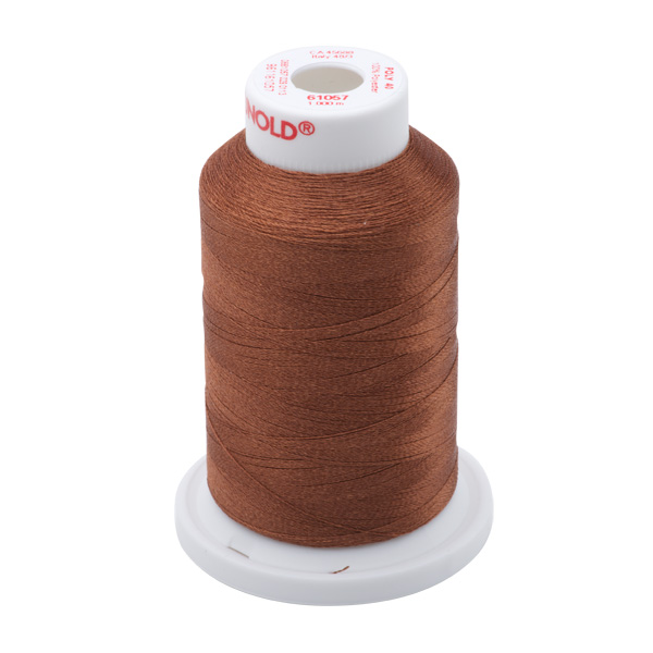 Gunold Embroidery Thread - POLY 40 - 1000m - 61057 - Dark Tawny Tan