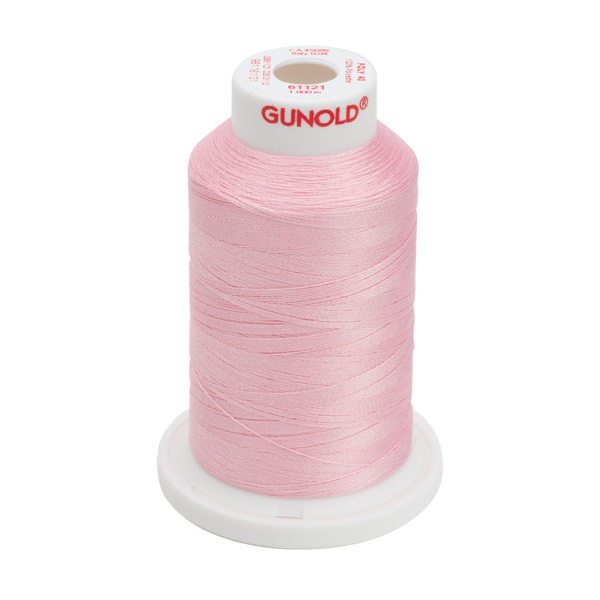 Gunold Embroidery Thread - POLY 40 - 1000m - 61121 - Pink