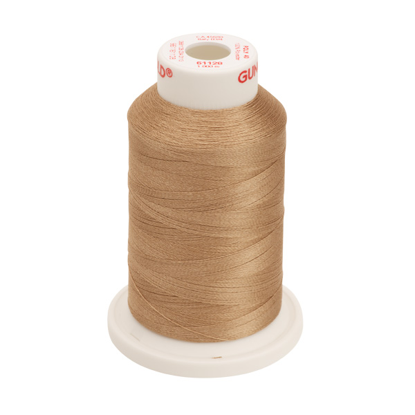 Gunold Embroidery Thread - POLY 40 - 1000m - 61128 - Dark Ecru