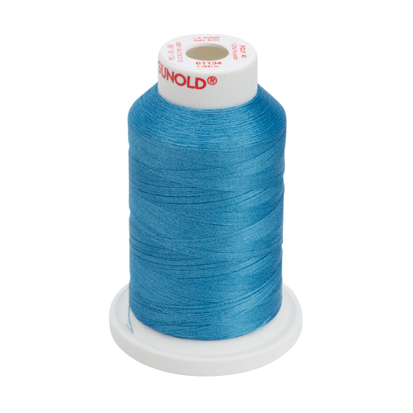 Gunold Embroidery Thread - POLY 40 - 1000m - 61134 - Peacock Blue