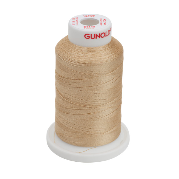 Gunold Embroidery Thread - POLY 40 - 1000m - 61149 - Deep Ecru