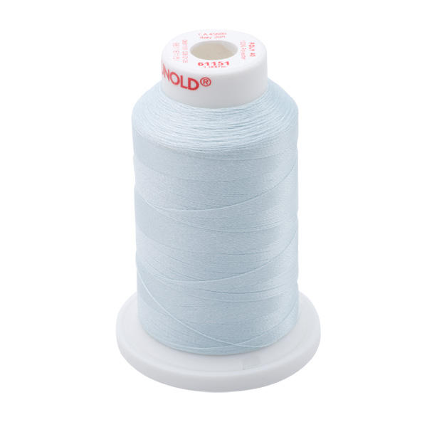 Gunold Embroidery Thread - POLY 40 - 1000m - 61151 - Powder Blue Tint