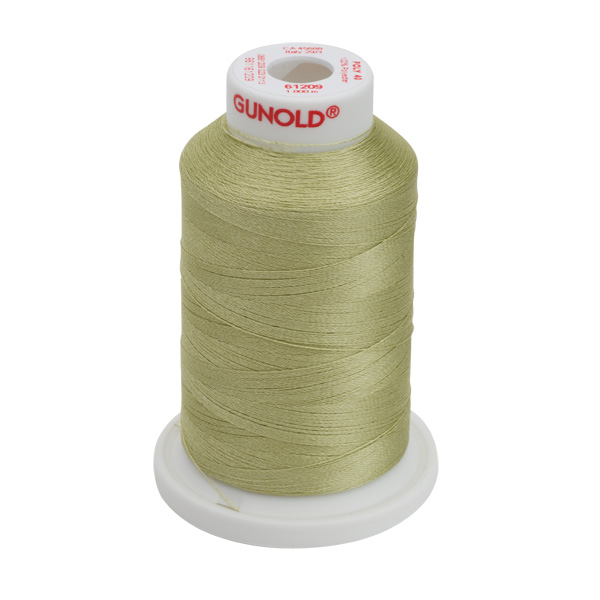 Gunold Embroidery Thread - POLY 40 - 1000m - 61209 - Lt. Avocada