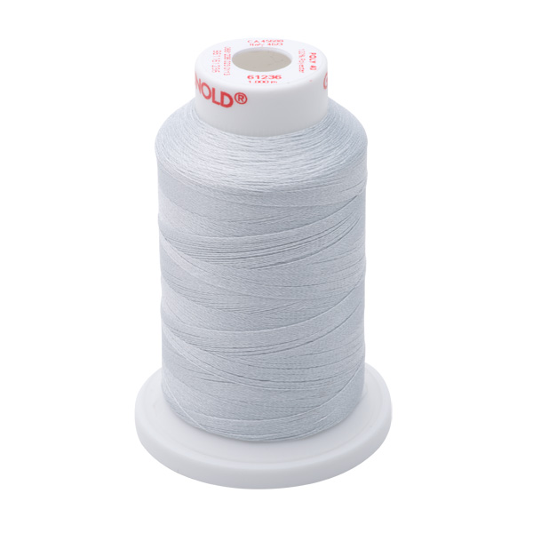 Gunold Embroidery Thread - POLY 40 - 1000m - 61236 - Lt. Sliver