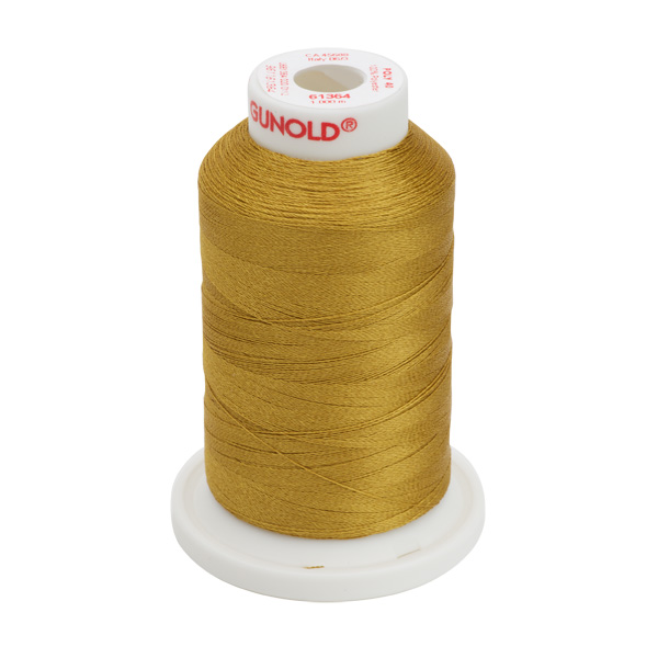 Gunold Embroidery Thread - POLY 40 - 1000m - 61364 - Lt. Sepia