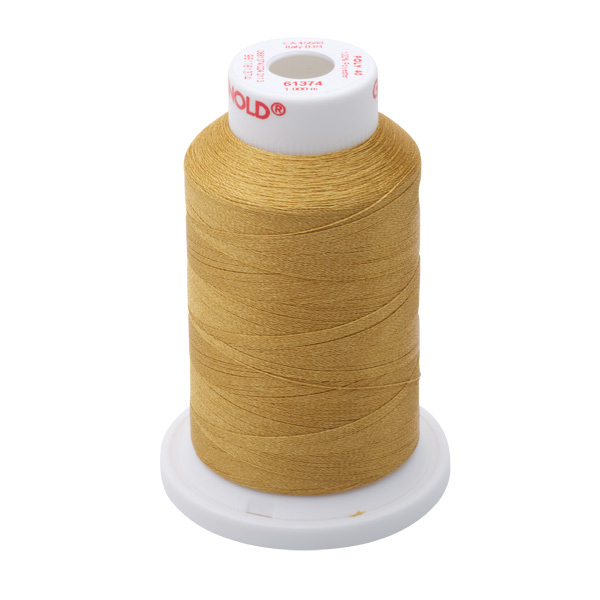 Gunold Embroidery Thread - POLY 40 - 1000m - 61374 - Autumn Gold