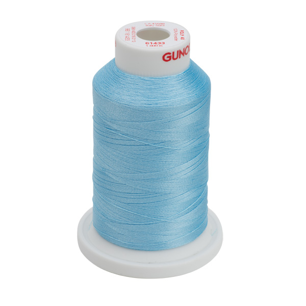 Gunold Embroidery Thread - POLY 40 - 1000m - 61433 - Pale Sky Blue