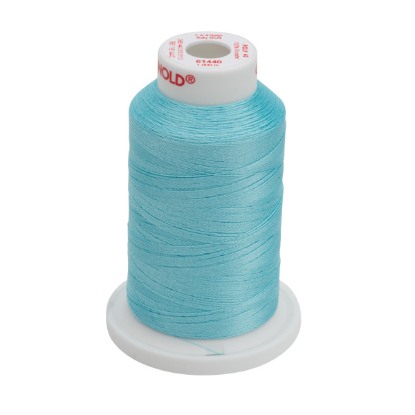 Gunold Embroidery Thread - POLY 40 - 1000m - 61440 - Pale Turquoise