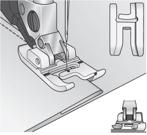 Right Edge Bi-level Foot for IDT™ System 821007096