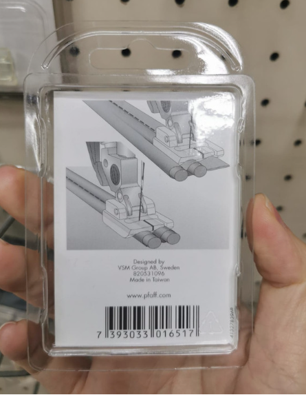 Twin Welting Foot for IDT™ System