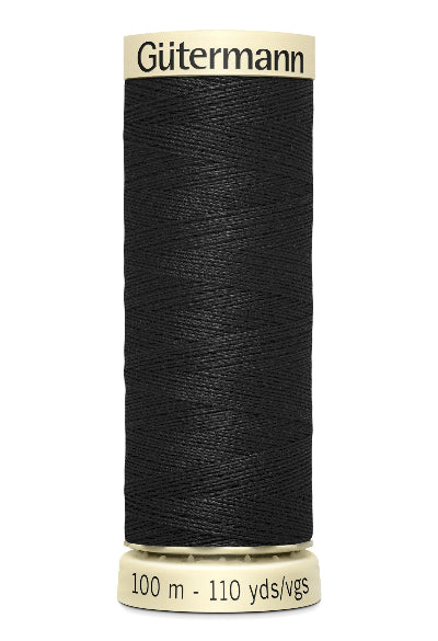 Gütermann Creativ Sew-all Thread 100m Colour Number: 000 - Black
