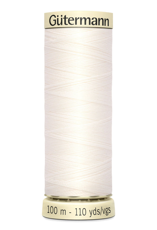 Gütermann Creativ Sew-all Thread 100m Colour Number: 111 - Off White