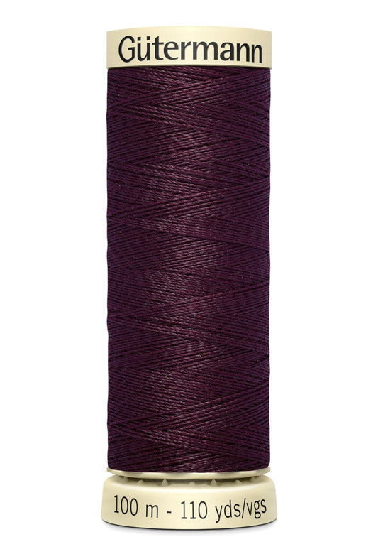 Gütermann Creativ Sew-all Thread 100m Colour Number: 130 - Dark Burgundy