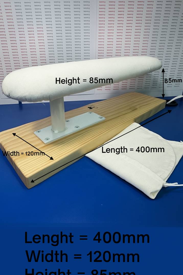 Heavy-Duty Pressing Buck 400 x 120 x 85 mm – Ideal for Sleeves & Doll Making -online