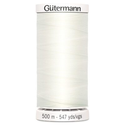Gütermann Creativ Sew-all Thread 500m Colour Number: 111 - Off White