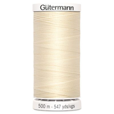 Gütermann Creativ Sew-all Thread 500m Colour Number: 414 - Blonde Cream