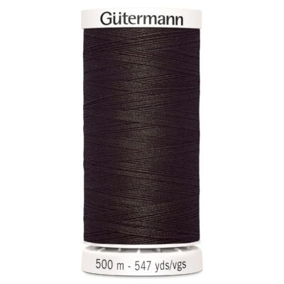 Gütermann Creativ Sew-all Thread 500m Colour Number: 696 - Black Brown