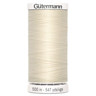 Gütermann Creativ Sew-all Thread 500m Colour Number: 802 - Ecru