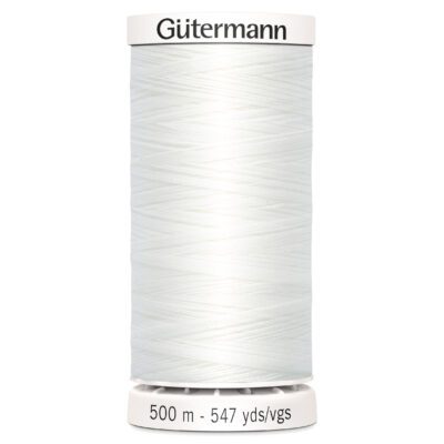 Gütermann Creativ Sew-all Thread 500m Colour Number: 800 - White
