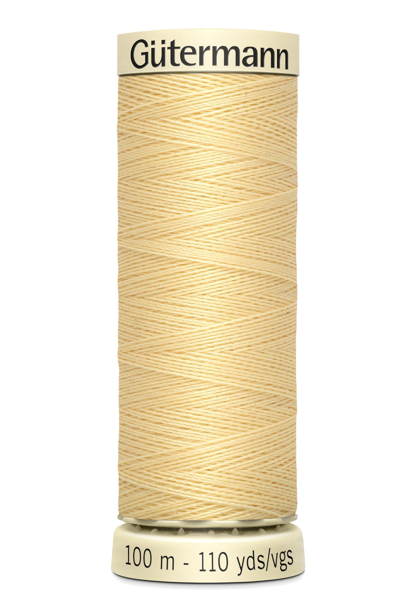 Gütermann Creativ Sew-all Thread 100m Colour Number: 325 - Creamy Yellow