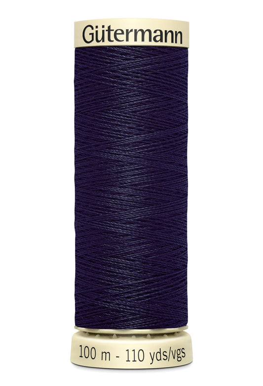 Gütermann Creativ Sew-all Thread 100m Colour Number: 387 - Very Dark Navy Blue