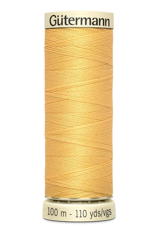 Gütermann Creativ Sew-all Thread 100m Colour Number: 415 - Pale Gold