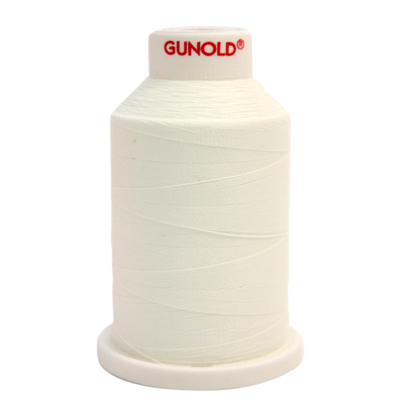 Gunold Embroidery Thread - GLOWY Glow in the Dark - White 47208