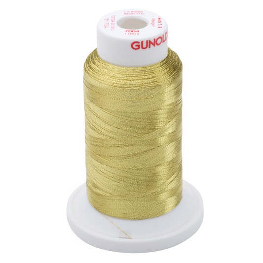 Gunold Embroidery Thread - METY 5/2 - 1000 - 7004 - Dk. Gold