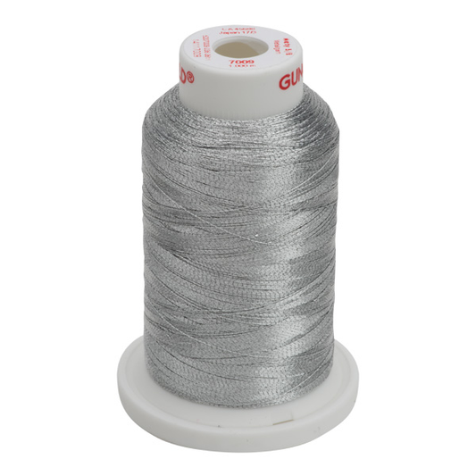Gunold Embroidery Thread - METY 5/2 - 1000m - 7009 - Pewter