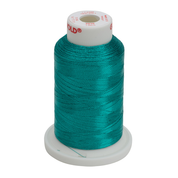 Gunold Embroidery Thread - METY 5/2 - 1000m - 7015 - Jade Green