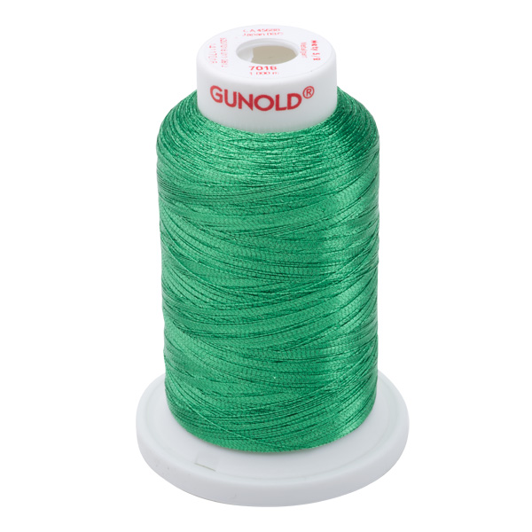 Gunold Embroidery Thread - METY 5/2 - 1000m - 7018 - Christmas Green