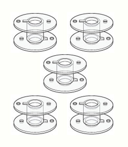 Clear Plastic Bobbins 820362096