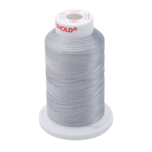 Gunold Embroidery Thread - POLY 40 - 1000m - 61011 - Steel Gray