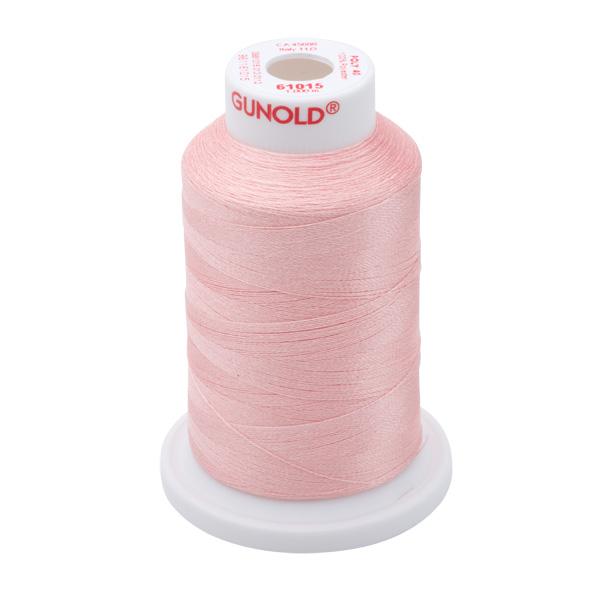 Gunold Embroidery Thread - POLY 40 - 1000m - 61015 - Med. Peach