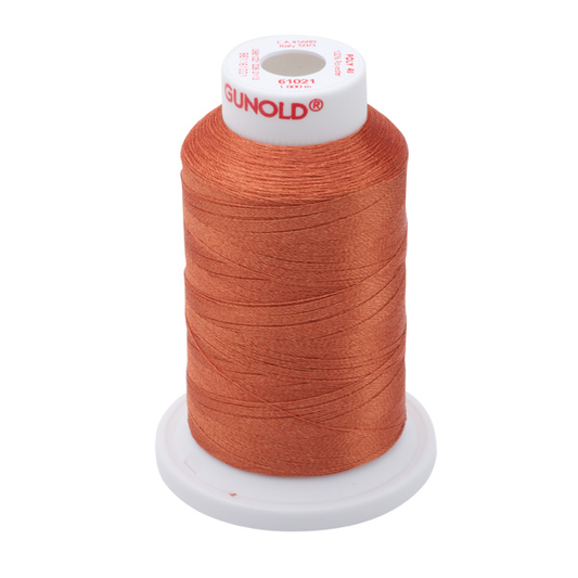 Gunold Embroidery Thread - POLY 40 - 1000m - 61021 - Maple