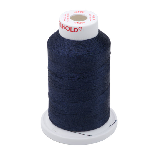 Gunold Embroidery Thread - POLY 40 - 1000m - 61044 - Midnight Blue