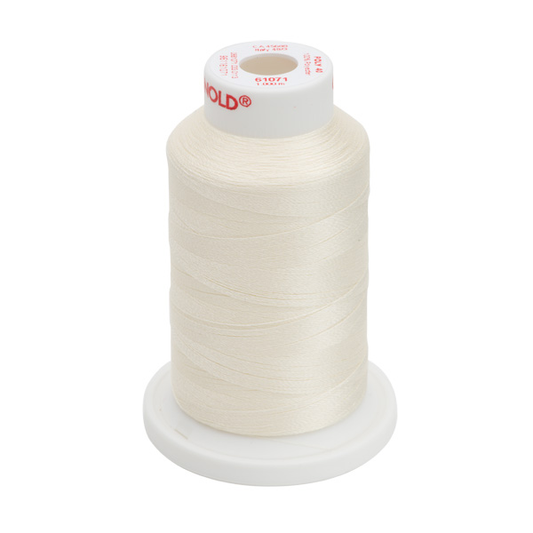 Gunold Embroidery Thread - POLY 40 - 1000M - 61071 - Off White