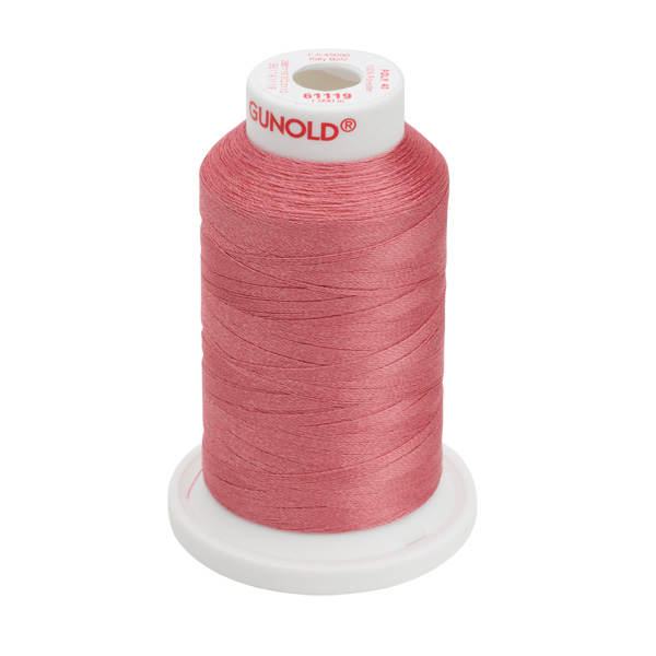 Gunold Embroidery Thread - POLY 40 - 1000m - 61119 - Dk. Mauve