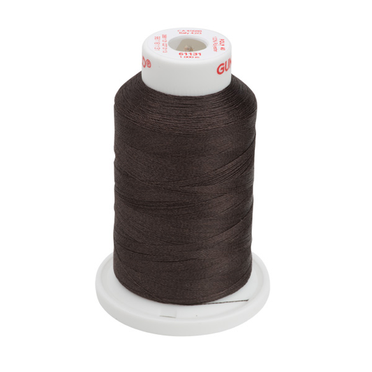 Gunold Embroidery Thread - POLY 40 - 1000m - 61131 - Cloister Brown