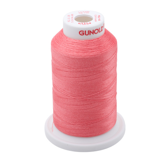 Gunold Embroidery Thread - POLY 40 - 1000m - 61154 - Coral