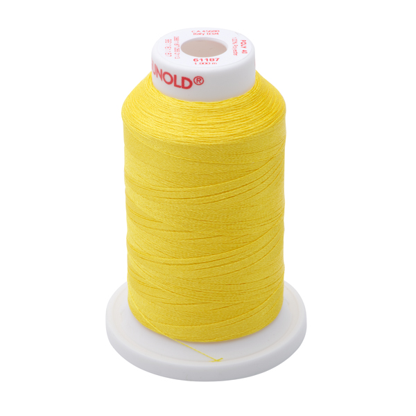 Gunold Embroidery Thread - POLY 40 - 1000m - 61187 - Mimosa Yellow