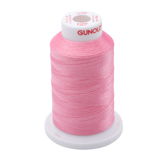 Gunold Embroidery Thread - POLY 40 - 1000m - 61224 - Bright Pink