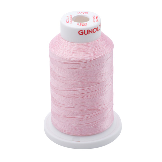 Gunold Embroidery Thread - POLY 40 - 1000m - 61225 - Pastel Pink