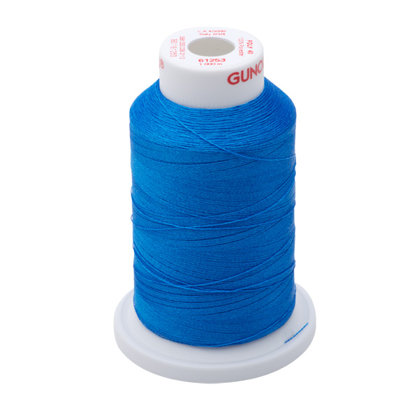 Gunold Embroidery Thread - POLY 40 - 1000m - 61253 - Dk. Sapphire