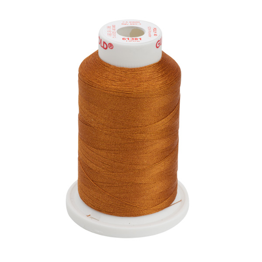 Gunold Embroidery Thread - POLY 40 - 1000m - 61381 - Ochre