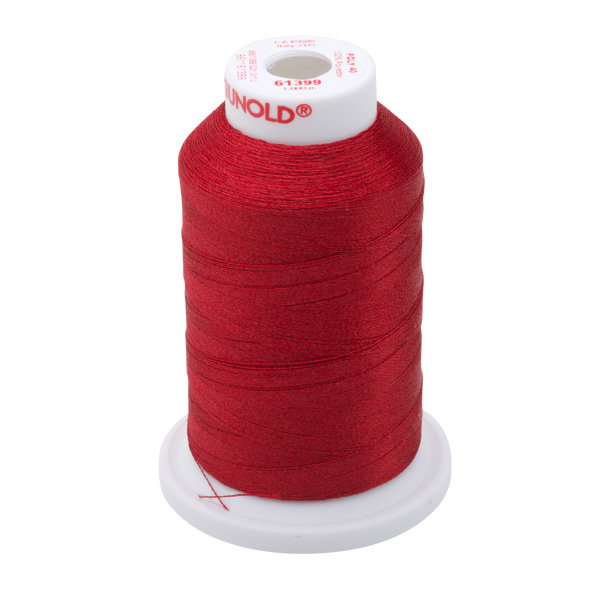 Gunold Embroidery Thread - POLY 40 - 1000m - 61399 - Dark Lipstick Red