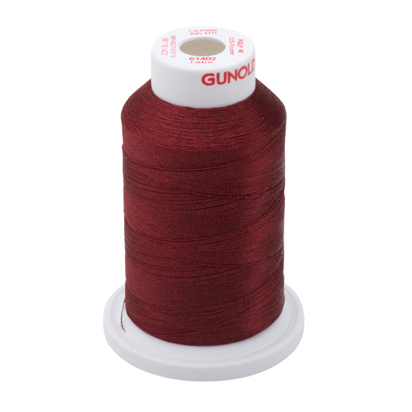 Gunold Embroidery Thread - POLY 40 - 1000m - 61402 - Claret