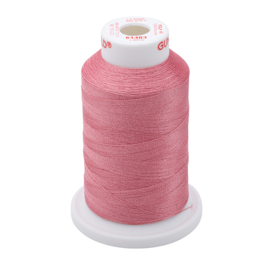 Gunold Embroidery Thread - POLY 40 - 1000m - 61403 - Light Burgundy