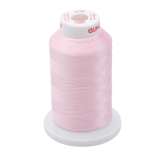 Gunold Embroidery Thread - POLY 40 - 1000m - 61408 - Pastel Pink Lt